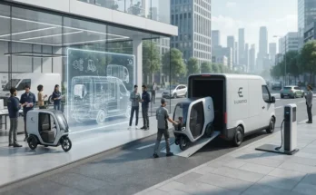 Designing Electric Commercial Delivery Vehicles with Integrated Last-Mile Micro-Mobility Pods